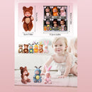 Realistiske mini babydukker med klær