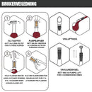 Luftpumpekorketrekker for fjerning av kork