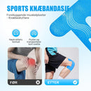 Kinesiologitape for knær (4 stk.)