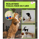 Simulert fuglelyd kjæledyrleketøy