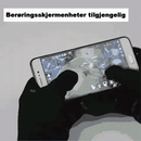 Varme termiske hansker for sykling, løping, kjøring