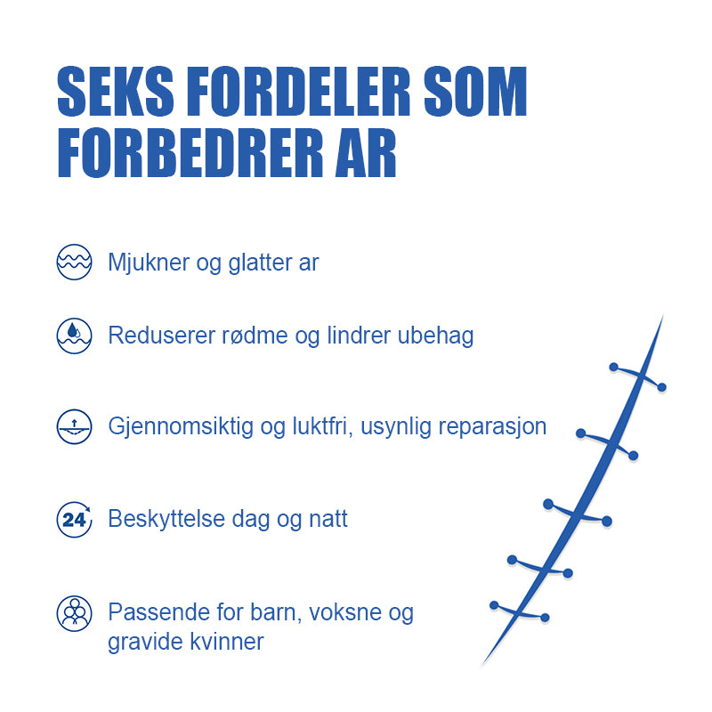 Krem for reparasjon av arr