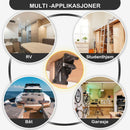 Kraftige sammenleggbare bordbenbeslag med selvlåsende hengsler