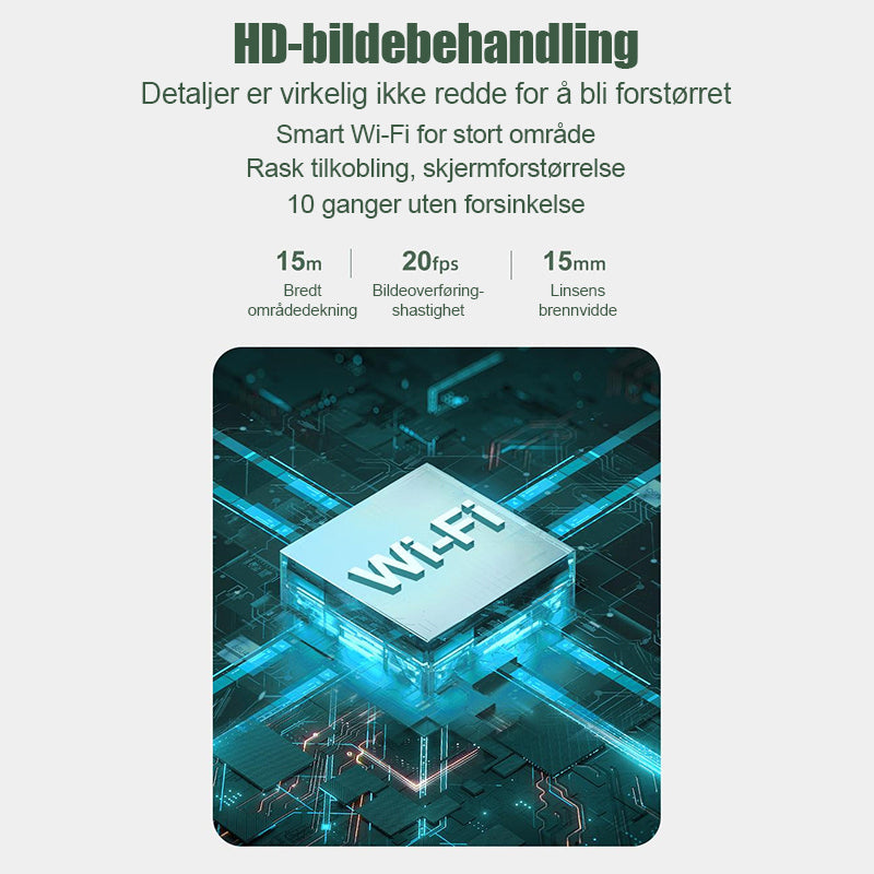 WiFi-versjon av den visuelle øreskjeen
