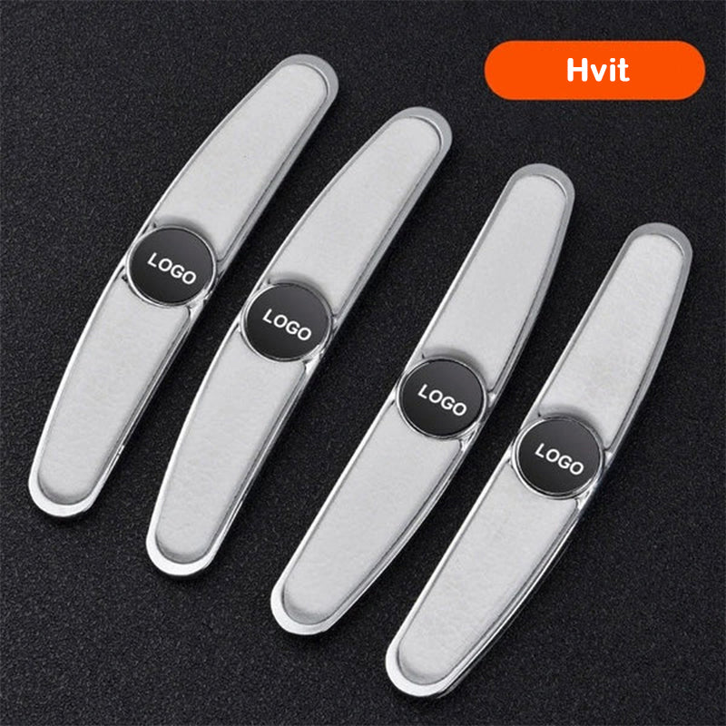 Metallstøtfangere til bil (4 stk/1 sett)