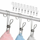 Metallklemme i rustfritt stål med krok