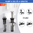 Boltsett for kraftig toalettsetefeste