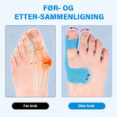 Forhåndskuttet kinesiologitape for korrigering av hallux valgus