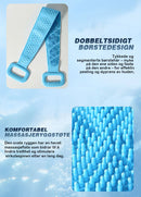 Skrubbebørste i silikon til badebeltet