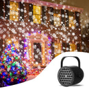 16-i-1 LED-projektorlampe med juletema