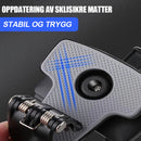 Multifunksjonell mobiltelefonholder for bilens dashbord