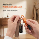 Mini telefonstativ i aluminium, nøkkelring, sammenleggbar skrivebordsholder
