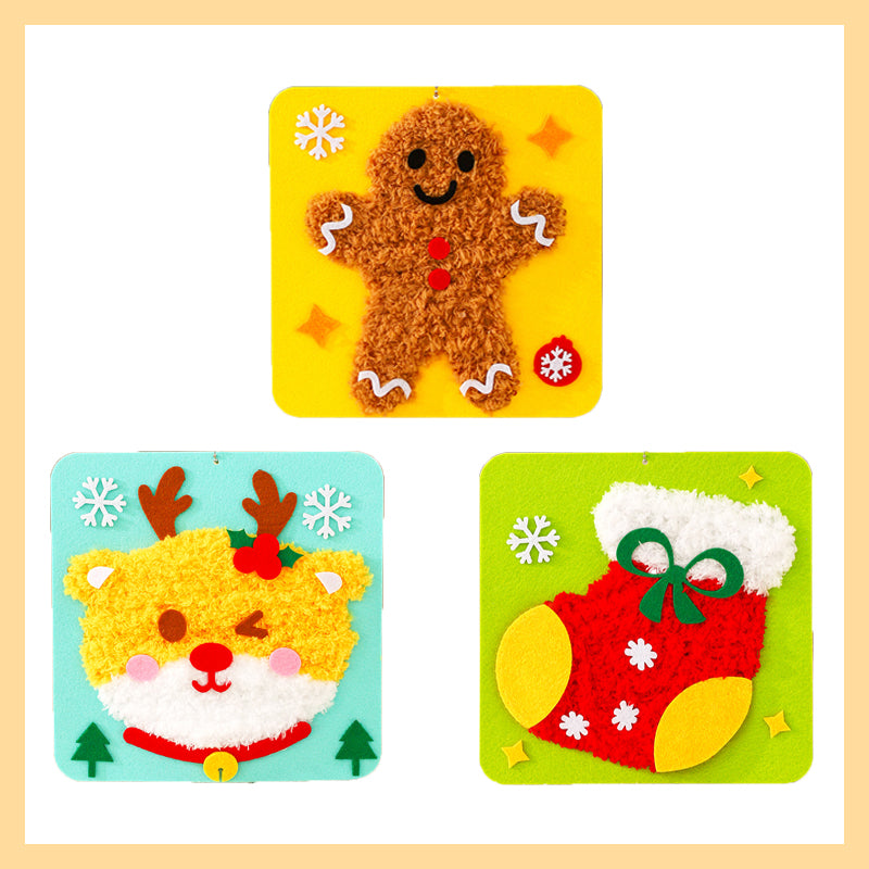 Jule DIY broderidukkesett