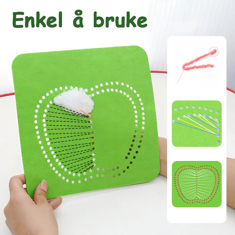Jule DIY broderidukkesett