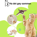 Simuler fuglekall, plysj kjæledyrleketøy, simuleringsfugl med svingende vinger