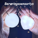 Hjerteformet berøringssensorlys