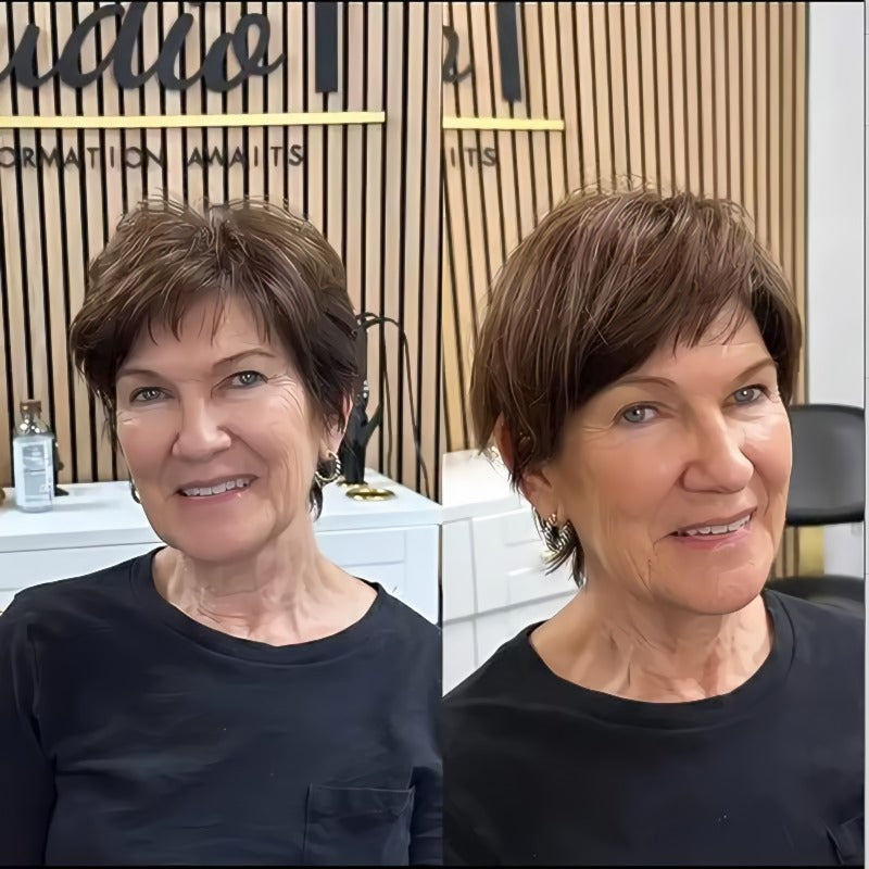 🔥Naturlige og pustende hårextensions for kvinner med tynt hår