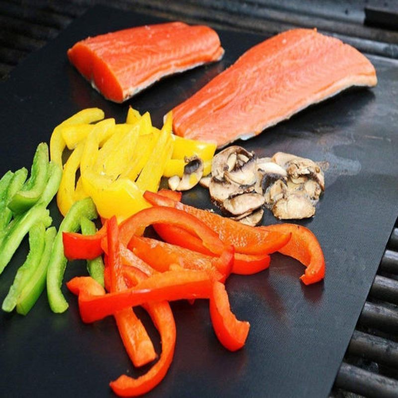 Non-stick grillmatte for BBQ