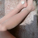 Perle silkestrømper Sexy nylontights