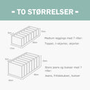 ORGANISATOR FOR KLÆR I GARDEROBEN