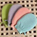 Eksfolierende hanske til badet