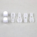 Knotfri elastisk skolisseløkke (5 stykker)