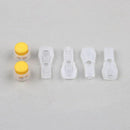 Knotfri elastisk skolisseløkke (5 stykker)