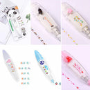 Gjør-det-selv-dekorasjonsblyant med søtt dyretrykk