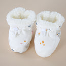 Varm pels babystøvler