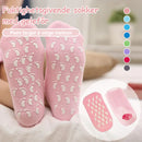 Fuktighetsgivende sokker med gelefôr