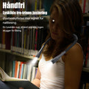 Nakke hengende leselampe