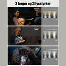 Nakke hengende leselampe