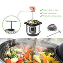 Dampkurv i rustfritt stål for matlaging