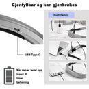 Nakke hengende leselampe