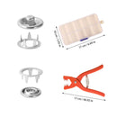 Verktøysett med fem klospenner