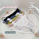 Ice Silk Sexy Lace Low Rise Truser