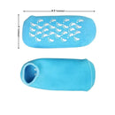 Fuktighetsgivende sokker med gelefôr