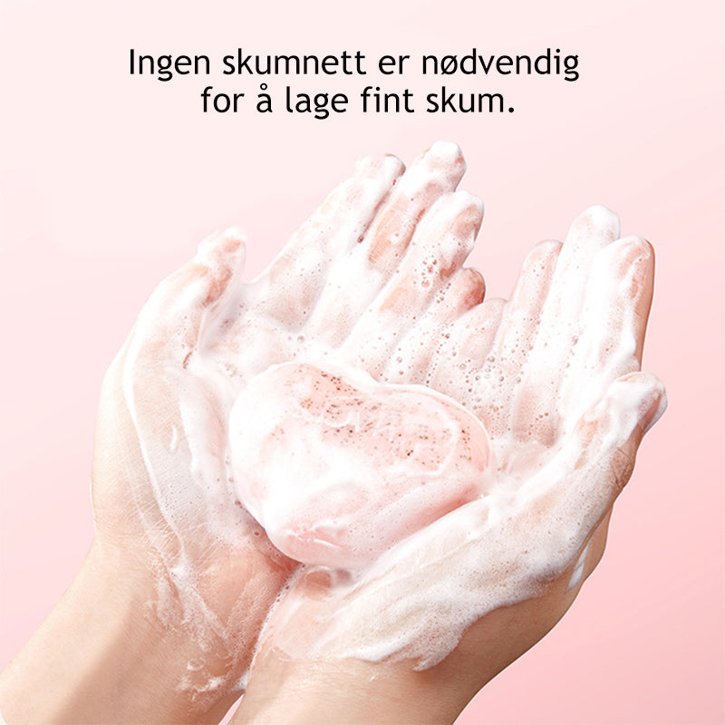 Eksfolierende naturlig såpe