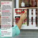 Oppbevaringshylle for mat eller krydder