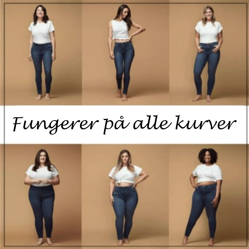 Slim Stretch Jeans Leggings for kvinner