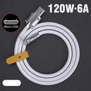 Anti-break hurtigladende datakabler